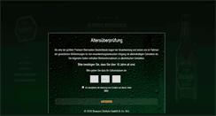 Desktop Screenshot of diebels.de